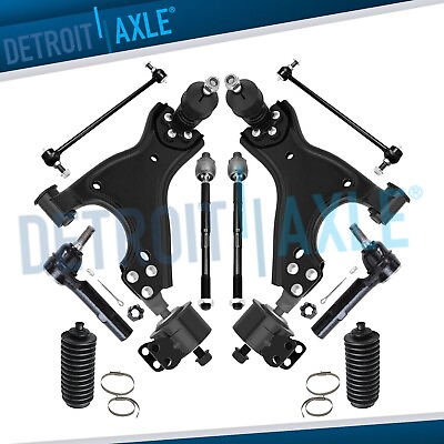 #ad Front Lower Control Arm Tie Rod Suspension Kit for 07 16 Acadia Enclave Traverse $151.72