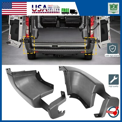 #ad Rear Bumper Side End Cap Cover For 2015 2022 Ford Transit 150 250 350 350 Lamp;R $73.14