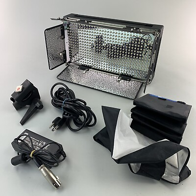 ikan LED500ASL IB 500 LED Light Studio Lighting with Power Cord Diffuser Screen $49.97
