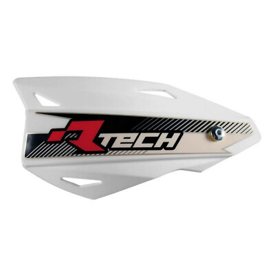 #ad Racetech Handguards Vertigo Inc Mounting Kit White Motocross MX Off Road GBP 35.31