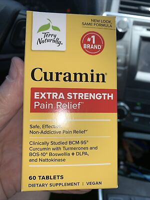 #ad Terry Naturally CURAMIN Extra Strength 60 tablets EXP 2 2027 $19.88