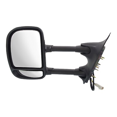 #ad Tow Mirror For 1999 2001 Ford F 250 Super Duty Driver Side Power Blind Spot $79.72