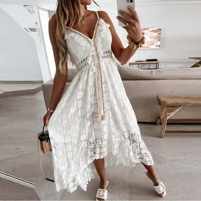 #ad Lace Summer Dress $43.53
