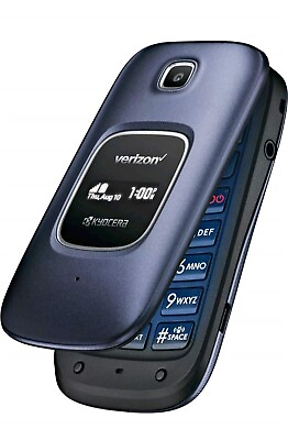 #ad Kyocera Cadence 4G LTE 16GB Camera Flip Phone for Verizon S2720 FAIR $109.68