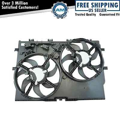 #ad Radiator amp; Condenser Dual Cooling Fan Assy for Ram Promaster w AC amp; 3.6L New $160.06