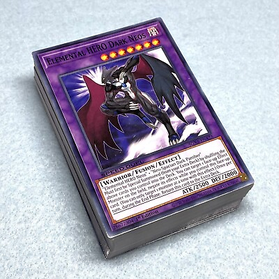 #ad Yugioh GX Jaden Yuki 69 Card Deck Neo Spacian Elemental HERO Fusion NM $24.99