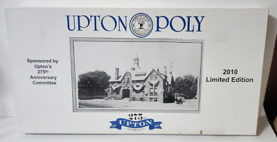 #ad Uptonopoly 2010 Limited Edition Upton Massachusetts Monopoly Board Game $69.99