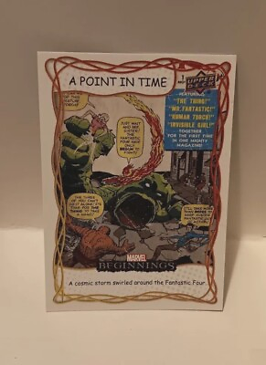 #ad A Point In Time Marvel Beginnings Volume 2 Upper Deck 2022 Card #PT11 $4.85