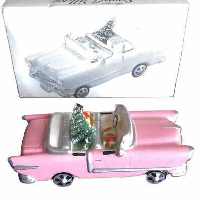 #ad Department 56 The Original Snow Village Christmas Cadillac 5413 5 1991 Retired $19.98