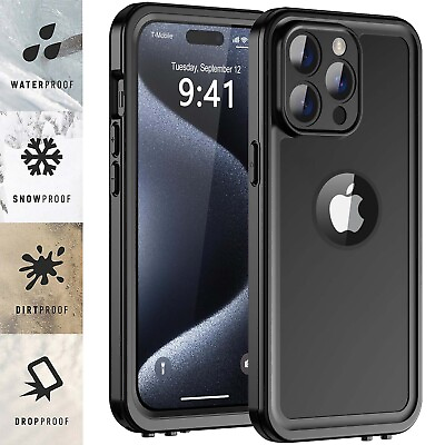 #ad Life Waterproof Shock Dust Proof Case Cover iPhone 14 12 11 13 15 Pro Max XR XS7 $16.99