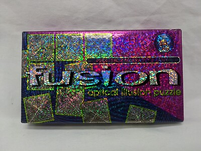 #ad Professor McBrainys Zany Fusion Optical Illusion Puzzle Complete $23.99