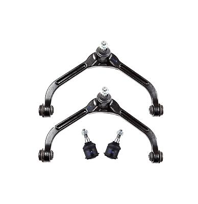 #ad 4 New Pc Suspension Kit for Jeep Liberty 2002 2004 Control Arms And Ball Joints $80.35