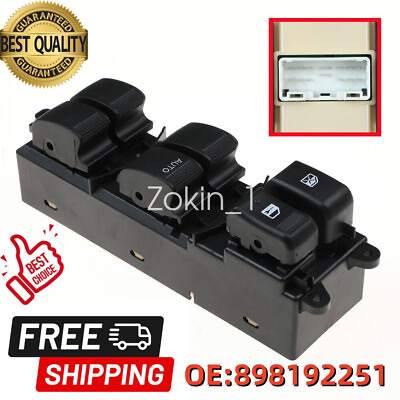 #ad Master Power Window Switch For Holden Colorado RG 4Door 2012 2019 Driver Control AU $30.95