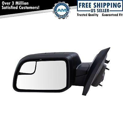 #ad Mirror Power with Spotter Textured Black Driver Side Left LH for 11 14 Ford Edge $92.62