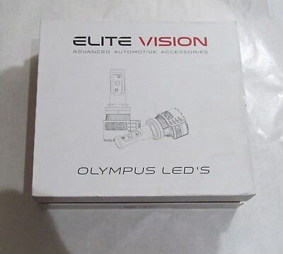 #ad Elite Vision 9004 Olympus White LED Headlight Bulbs Conversion Kit Fits Ford 6K $65.00