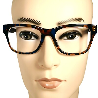 #ad TORY BURCH Eyeglass FRAMES ONLY TY 2098 1757 Tortoise Blue Rx LENS 50 18 140 $99.00