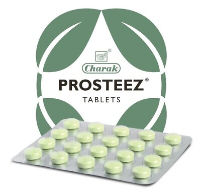 #ad Charak Ayurveda Prosteez 20 Herbal Tablets Ayurvedic Product $8.54