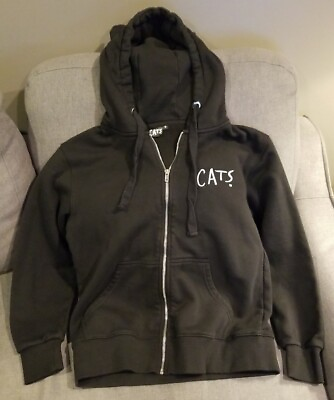 #ad Vintage Official Cats The Musical Zip Up Hoodie Medium Med M 1981 Creative Goods $34.99