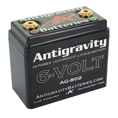 #ad 6 volt Small Case Lithium Ion Battery AG 802 120 CA Antigravity $151.95