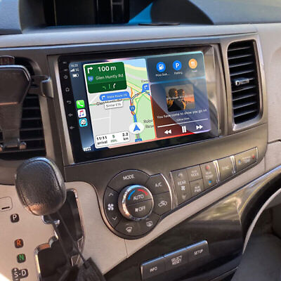 #ad for Toyota Sienna 2011 2014 Radio Car Stereo Apple Carplay Android GPS Nav w Cam $129.99