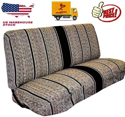 #ad Truck Full Size Bench Seat Cover Baja Saddle Blanket Fits Ford Chevrolet Dodge $39.97