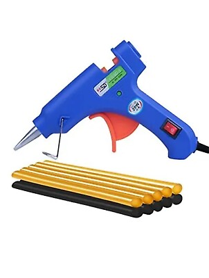 #ad 20W Mini Hot Glue Gun w 10Pcs Glue Sticks for Car Dent Repair Home Quick Repair $7.99