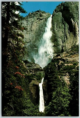 #ad Yosemite Falls Yosemite National Park California Postcard $4.98