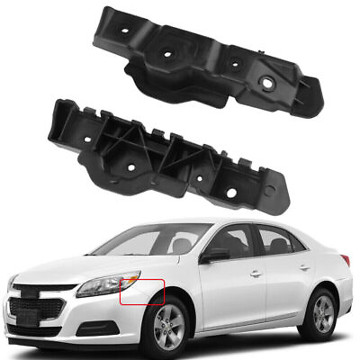 #ad For Chevrolet Malibu 2013 2014 2015 Bumper Bracket Front Pair Beam Mount support $6.79