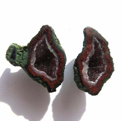 #ad Geode Tabasco Mexican Polished Halves for Jewelry or Display TAB968 $18.60
