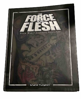 #ad Shane TURGEON Force in the Flesh Star Wars Inspired Body Art SIGNED FIRST 1st $100.00