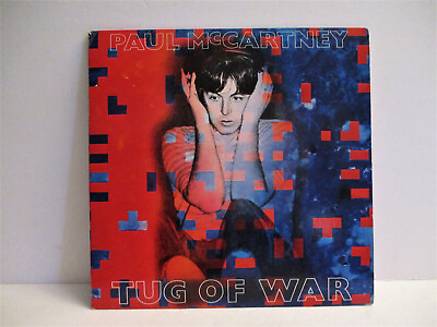#ad PAUL McCARTNEY: Tug of War 1982 COLUMBIA Pop Rock LP Vinyl Beatles Xlnt $19.99