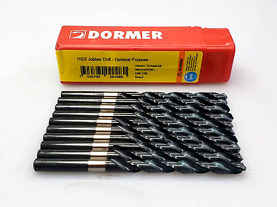 #ad Dormer A100 1 4quot; HSS Jobber Length Drill 0.25quot; Box of 10 $44.95