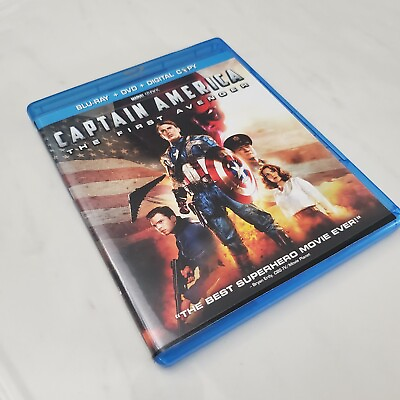 #ad Captain America The First Avenger Blu Ray DVD $10.20