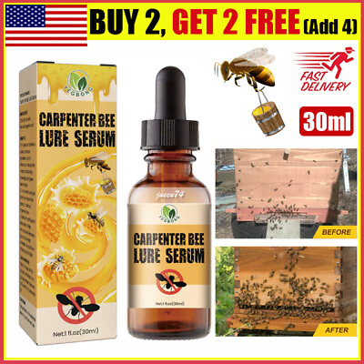 #ad New Bait Bee Swarm Attractant Lure Trap Attractant Beekeeper Farm US FAST $5.59