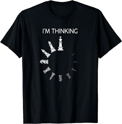 #ad I am Thinking Chess Pieces I#x27;m Thinking Chess Player Lover T Shirt $22.99