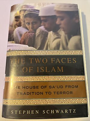 #ad The Two Faces of Islam by Stephen Schwartz Hardcover Dust Jacket Ex library $6.95