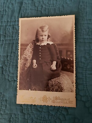 #ad Cabinet Card Precious Boy. From the Mannsville and Belleville New York Areas. $13.00