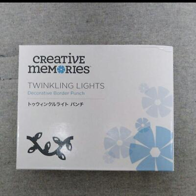 #ad Twinkling Lights Creative Memories Border Punch Standalone NEW from Japan $56.00