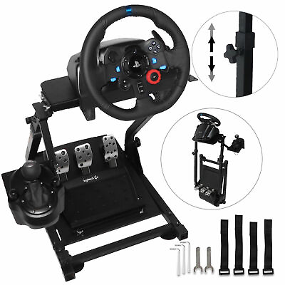 #ad Racing Simulator Cockpit Steering Wheel Stand for Logitech G29 G920 Thrustmaster $65.50