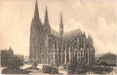 #ad South Side of The Cologne Cathedral Cologne Germany Postcard $19.99