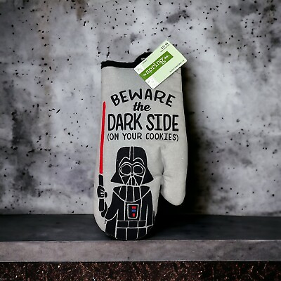 #ad Star Wars Oven Mitt Darth Vader Beware the Dark Side Hobby Lobby Exclusive $10.87