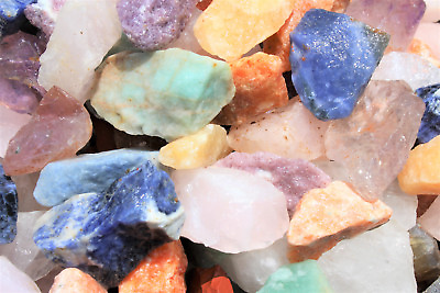 #ad Natural Rough Crystals amp; Stones: Choose lb or oz HUGE RANGE Wholesale Bulk $6.65