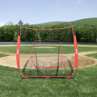 #ad Baseball Softball Practice Net 7x7 ft Hitting Batting Training Net for Baseball $36.56