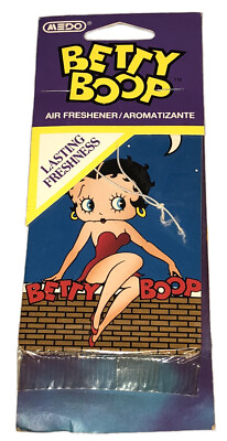 #ad Vintage Betty Boop 1994 Car Hanging Air Freshener Brand New USA Made $9.99