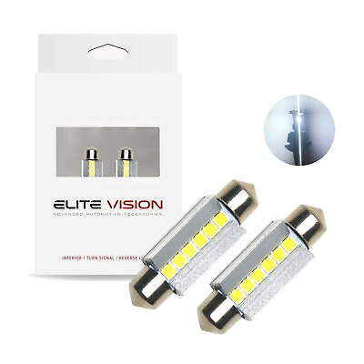 #ad Elite Vision 6418 36mm Interior and LED License Plate Lights Bulbs Fits Acura $21.99