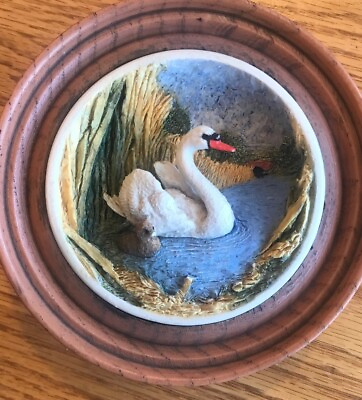 #ad Nature#x27;s Windows Collection #5 Swan by Christopher Holt  Made in Great Britain $14.99