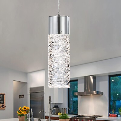 #ad Pendant Light Fixtures for Kitchen Island LED Pendant Light 1 Light Cylinder $37.00