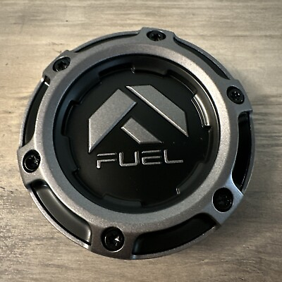 #ad Fuel Black Gray Center Cap Hub Cap 1004 69GD $30.00