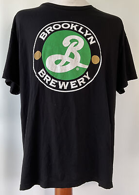 #ad NYC Brooklyn Brewery Graphic T Shirt Size XL $12.00
