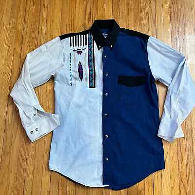 #ad #ad Alamosa Shirt Mens Small Western Cowboy Vintage Long Sleeve Button Up * $24.99